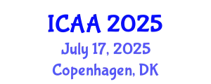 International Conference on Aeronautics and Aeroengineering (ICAA) July 17, 2025 - Copenhagen, Denmark