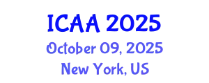 International Conference on Aeronautics and Aeroengineering (ICAA) October 09, 2025 - New York, United States