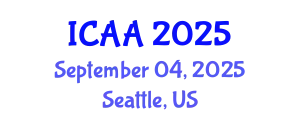 International Conference on Aeronautics and Aeroengineering (ICAA) September 04, 2025 - Seattle, United States