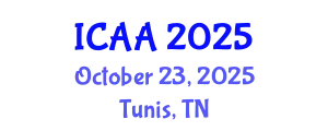 International Conference on Aeronautics and Aeroengineering (ICAA) October 23, 2025 - Tunis, Tunisia