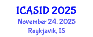 International Conference on Architecture and Sustainable Interior Design (ICASID) November 24, 2025 - Reykjavik, Iceland