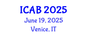 International Conference on Algal Biotechnology (ICAB) June 19, 2025 - Venice, Italy
