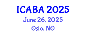 International Conference on Algal Biotechnology and Applications (ICABA) June 26, 2025 - Oslo, Norway