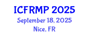 International Conference on Flood Risk Management and Planning (ICFRMP) September 18, 2025 - Nice, France