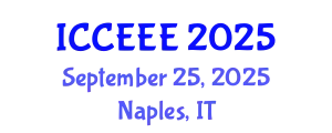 International Conference on Computing, Electrical and Electronic Engineering (ICCEEE) September 25, 2025 - Naples, Italy