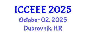 International Conference on Computing, Electrical and Electronic Engineering (ICCEEE) October 02, 2025 - Dubrovnik, Croatia