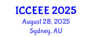 International Conference on Computing, Electrical and Electronic Engineering (ICCEEE) August 28, 2025 - Sydney, Australia
