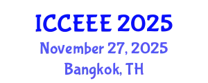 International Conference on Computing, Electrical and Electronic Engineering (ICCEEE) November 27, 2025 - Bangkok, Thailand