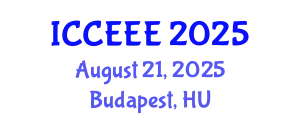 International Conference on Computing, Electrical and Electronic Engineering (ICCEEE) August 21, 2025 - Budapest, Hungary
