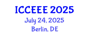 International Conference on Computing, Electrical and Electronic Engineering (ICCEEE) July 24, 2025 - Berlin, Germany