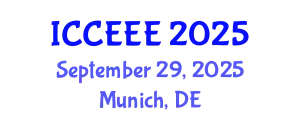 International Conference on Computing, Electrical and Electronic Engineering (ICCEEE) September 29, 2025 - Munich, Germany