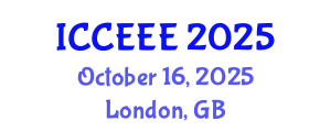 International Conference on Computing, Electrical and Electronic Engineering (ICCEEE) October 16, 2025 - London, United Kingdom