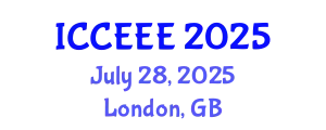 International Conference on Computing, Electrical and Electronic Engineering (ICCEEE) July 28, 2025 - London, United Kingdom