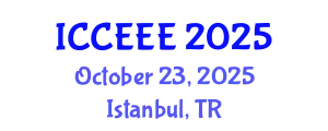 International Conference on Computing, Electrical and Electronic Engineering (ICCEEE) October 23, 2025 - Istanbul, Turkey