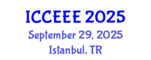 International Conference on Computing, Electrical and Electronic Engineering (ICCEEE) September 29, 2025 - Istanbul, Turkey