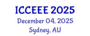 International Conference on Computing, Electrical and Electronic Engineering (ICCEEE) December 04, 2025 - Sydney, Australia