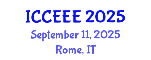 International Conference on Computing, Electrical and Electronic Engineering (ICCEEE) September 11, 2025 - Rome, Italy