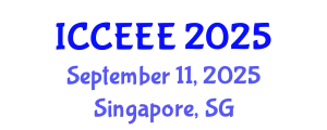 International Conference on Computing, Electrical and Electronic Engineering (ICCEEE) September 11, 2025 - Singapore, Singapore