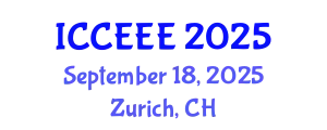 International Conference on Computing, Electrical and Electronic Engineering (ICCEEE) September 18, 2025 - Zurich, Switzerland