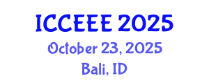 International Conference on Computing, Electrical and Electronic Engineering (ICCEEE) October 23, 2025 - Bali, Indonesia