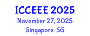 International Conference on Computing, Electrical and Electronic Engineering (ICCEEE) November 27, 2025 - Singapore, Singapore