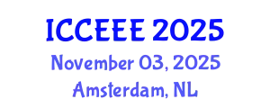 International Conference on Computing, Electrical and Electronic Engineering (ICCEEE) November 03, 2025 - Amsterdam, Netherlands