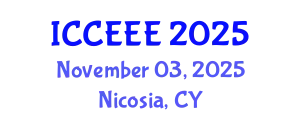 International Conference on Computing, Electrical and Electronic Engineering (ICCEEE) November 03, 2025 - Nicosia, Cyprus
