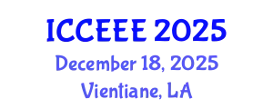 International Conference on Computing, Electrical and Electronic Engineering (ICCEEE) December 18, 2025 - Vientiane, Laos