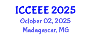 International Conference on Computing, Electrical and Electronic Engineering (ICCEEE) October 02, 2025 - Madagascar, Madagascar