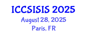 International Conference on Computer Security, Information Security and Internet Security (ICCSISIS) August 28, 2025 - Paris, France