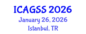 International Conference on Advanced Geotechnical Systems and Structures (ICAGSS) January 26, 2026 - Istanbul, Turkey