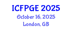 International Conference on Feminist Politics and Gender Equality (ICFPGE) October 16, 2025 - London, United Kingdom