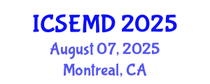 International Conference on Surface Engineering and Materials Design (ICSEMD) August 07, 2025 - Montreal, Canada