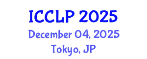 International Conference on Corpus Linguistics and Pragmatics (ICCLP) December 04, 2025 - Tokyo, Japan