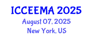 International Conference on Computational Electromagnetics, Electrodynamics, Methods and Applications (ICCEEMA) August 07, 2025 - New York, United States