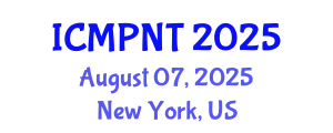 International Conference on Multifunctional Polymer Nanocomposites and Technologies (ICMPNT) August 07, 2025 - New York, United States