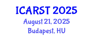 International Conference on Animal Reproduction and Assisted Technologies (ICARST) August 21, 2025 - Budapest, Hungary