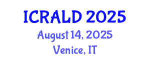 International Conference on Residential Architecture and Landscape Design (ICRALD) August 14, 2025 - Venice, Italy