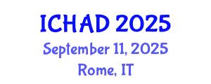 International Conference on Healthcare Architecture and Design (ICHAD) September 11, 2025 - Rome, Italy