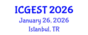 International Conference on Geothermal Energy Systems and Technologies (ICGEST) January 26, 2026 - Istanbul, Turkey