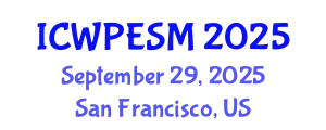 International Conference on Wildlife Protection and Endangered Species Management (ICWPESM) September 29, 2025 - San Francisco, United States