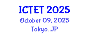 International Conference on Thermal Engineering and Thermodynamics (ICTET) October 09, 2025 - Tokyo, Japan