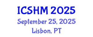 International Conference on Self-Healing Materials (ICSHM) September 25, 2025 - Lisbon, Portugal