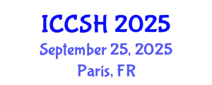 International Conference on Cultural Systems and Heritage (ICCSH) September 25, 2025 - Paris, France