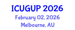 International Conference on Urban Geography and Urban Planning (ICUGUP) February 02, 2026 - Melbourne, Australia