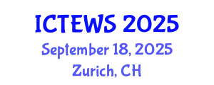 International Conference on Timber Engineering and Wood Science (ICTEWS) September 18, 2025 - Zurich, Switzerland