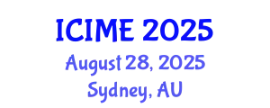 International Conference on Insurance Mathematics and Economics (ICIME) August 28, 2025 - Sydney, Australia