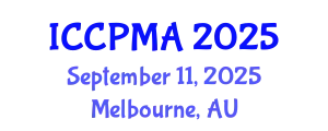 International Conference on Consumer Psychology, Marketing and Advertising (ICCPMA) September 11, 2025 - Melbourne, Australia