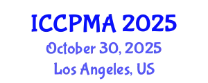 International Conference on Consumer Psychology, Marketing and Advertising (ICCPMA) October 30, 2025 - Los Angeles, United States