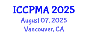 International Conference on Consumer Psychology, Marketing and Advertising (ICCPMA) August 07, 2025 - Vancouver, Canada